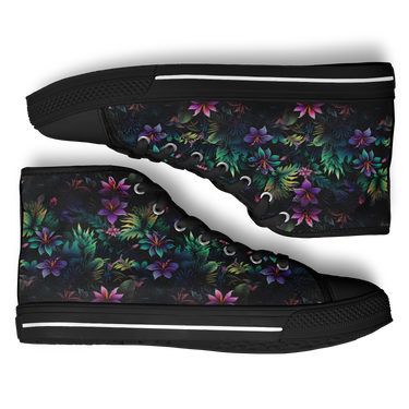 Chokefish™ Urban Peak Retro High Tops-Floral-008-2